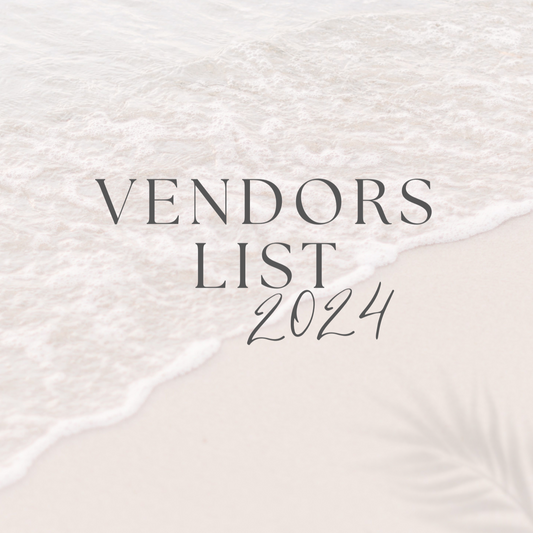 Vendor List - Beauty & Cosmetics